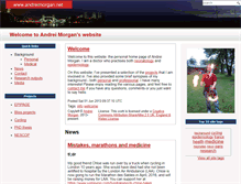 Tablet Screenshot of andreimorgan.net